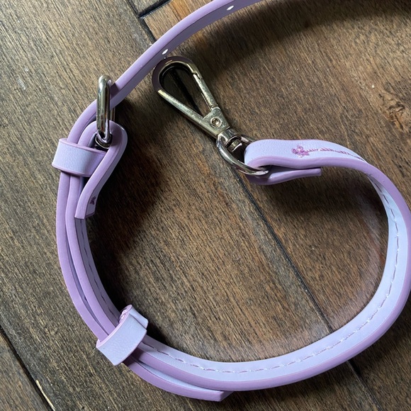 Zara Mini Crossbody Bag with Topstitching. Lilac Colour. - Picture 15 of 15